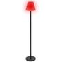 Voir la diapositive 5 : ID MARKET Lampadaire solaire extérieur avec LED multicolore