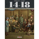 14-18 INTEGRALE 2 TOMES 6 A 10 : TOME 6, LA PHOTO (AOUT 1916) ; TOME 7, LE DIABLE ROUGE (AVRIL 1917) ; TOME 8, LA CAVERNE DU DRAGON (JUIN 1917) ; SUR LA TERRE COMME AU CIEL (JUILLET 1918) ; TOME 10, LA LUNE EN HERITAGE (NOVEMBRE 1918), Corbeyran Eric
