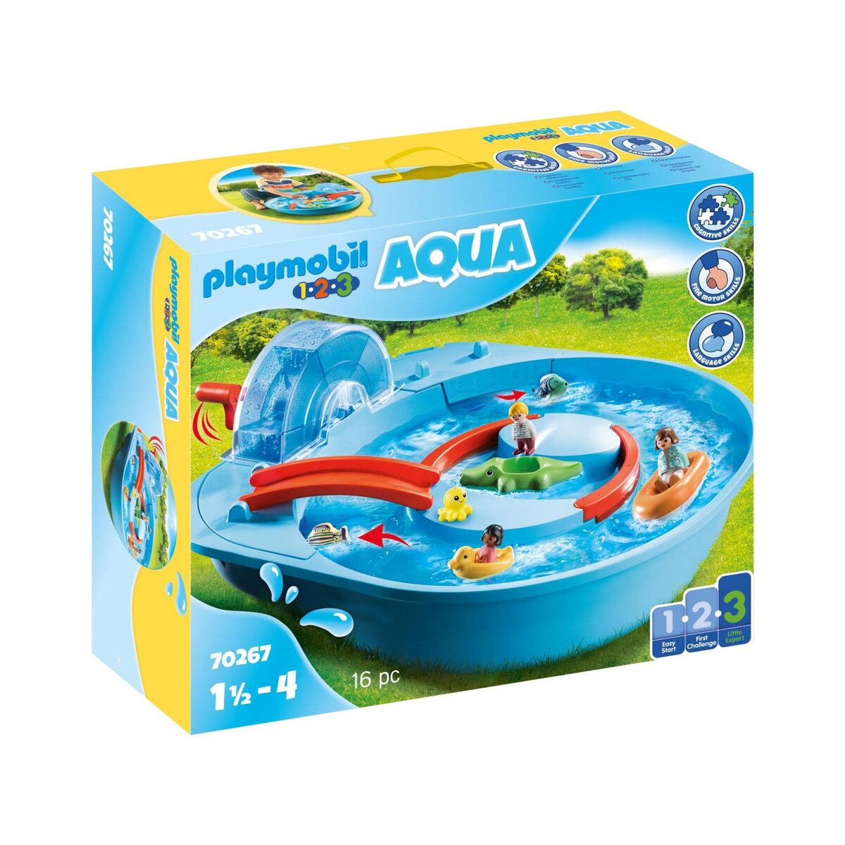 70269 Balançoire Aquatique Avec Arrosoir, 'playmobil' 1.2.3 Aqua