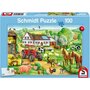 Schmidt Puzzle 100 pièces - Joyeuse ferme