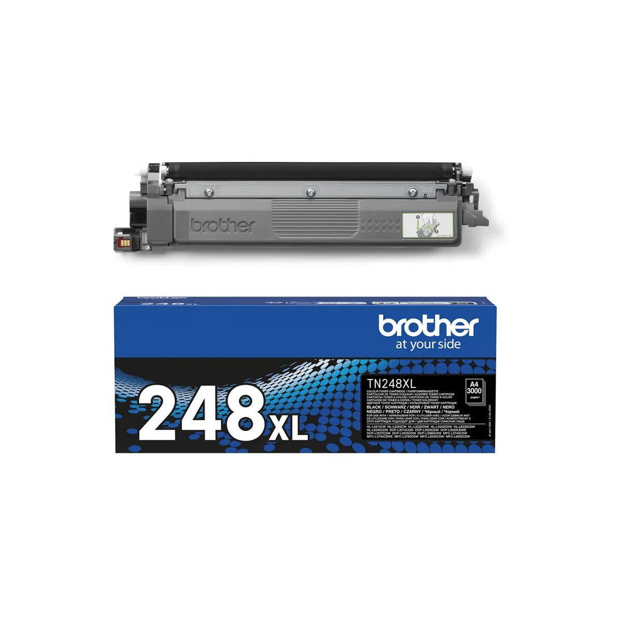 Voir la diapositive 2 : Brother Toner tn248xlbk noir