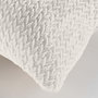 Voir la diapositive 3 : Paris Prix Coussin Déco en Flanelle  Flanela  45x45cm Naturel