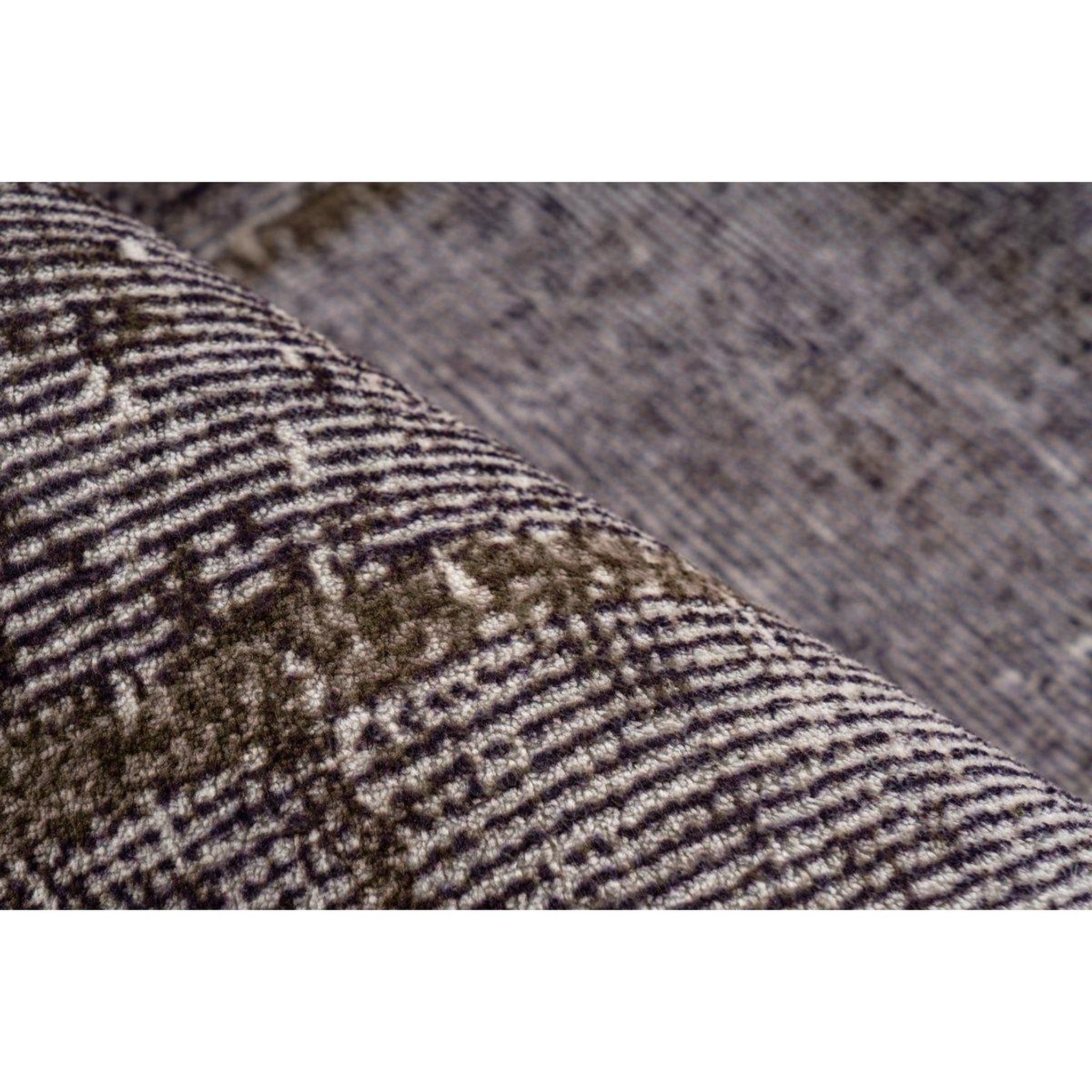 Voir la diapositive 2 : Paris Prix Tapis tissé à la main  piedmont  anthracite