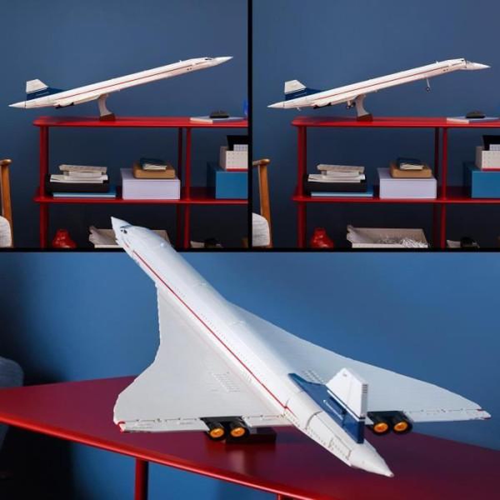 Voir la diapositive 6 : LEGO LEGO Icons Le Concorde, Maquette d'Avion a Construire pour les Adultes, Set de Véhicule d'Avion avec Détails Authentiques et 3