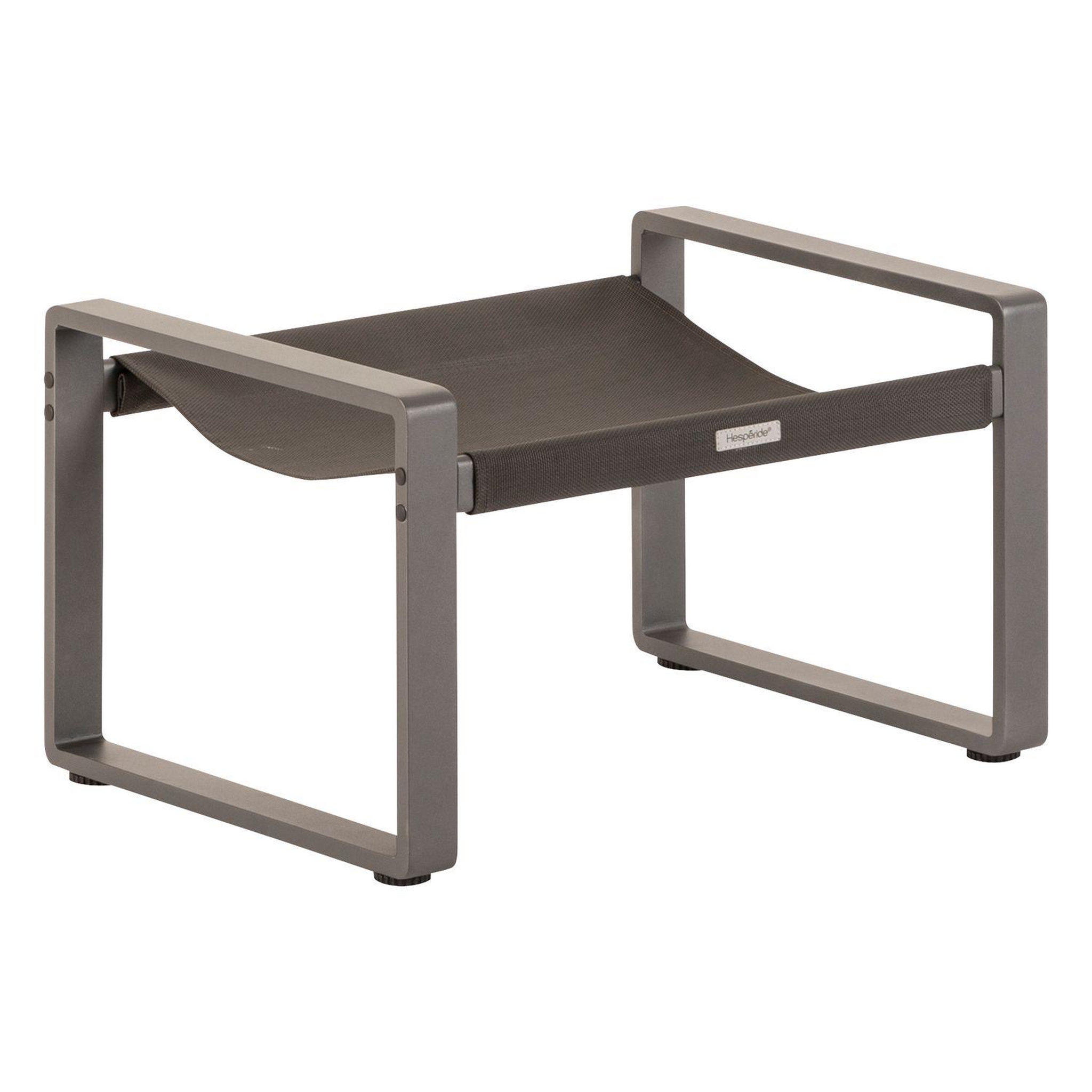 Voir la diapositive 5 : HESPERIDE Fauteuil de jardin en aluminium avec repose-pieds lambinio