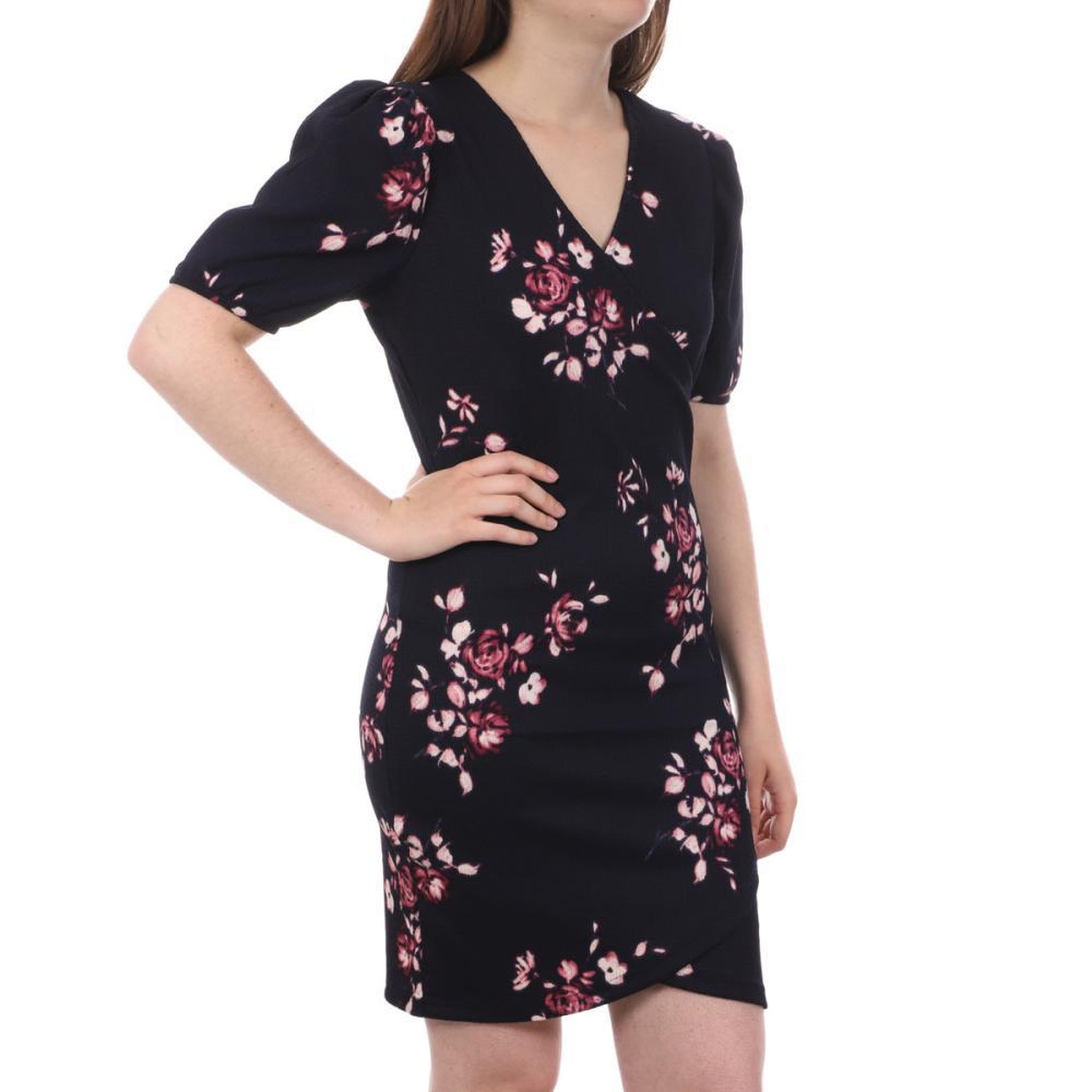 Voir la diapositive 1 : Vero Moda Robe Tulipe /Rose à fleurs Femme Vero Moda Elisa