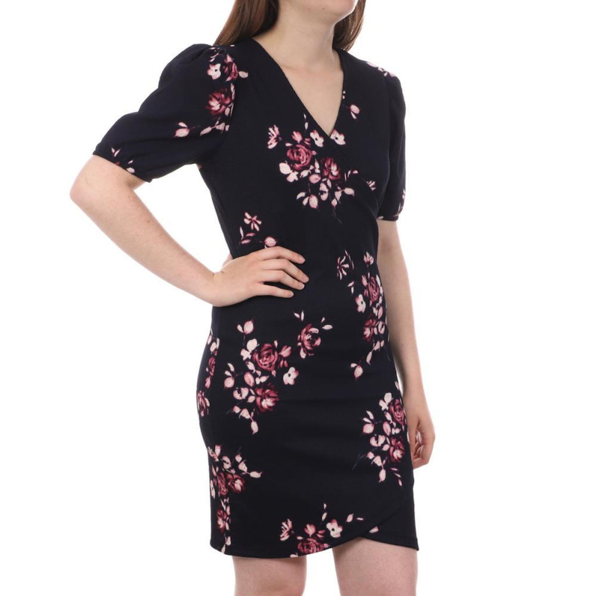 Vero Moda Robe Tulipe /Rose à fleurs Femme Vero Moda Elisa