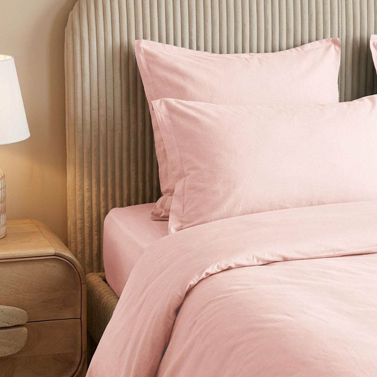 Sensei Maison Housse de couette en percale lavée HOME WASHED