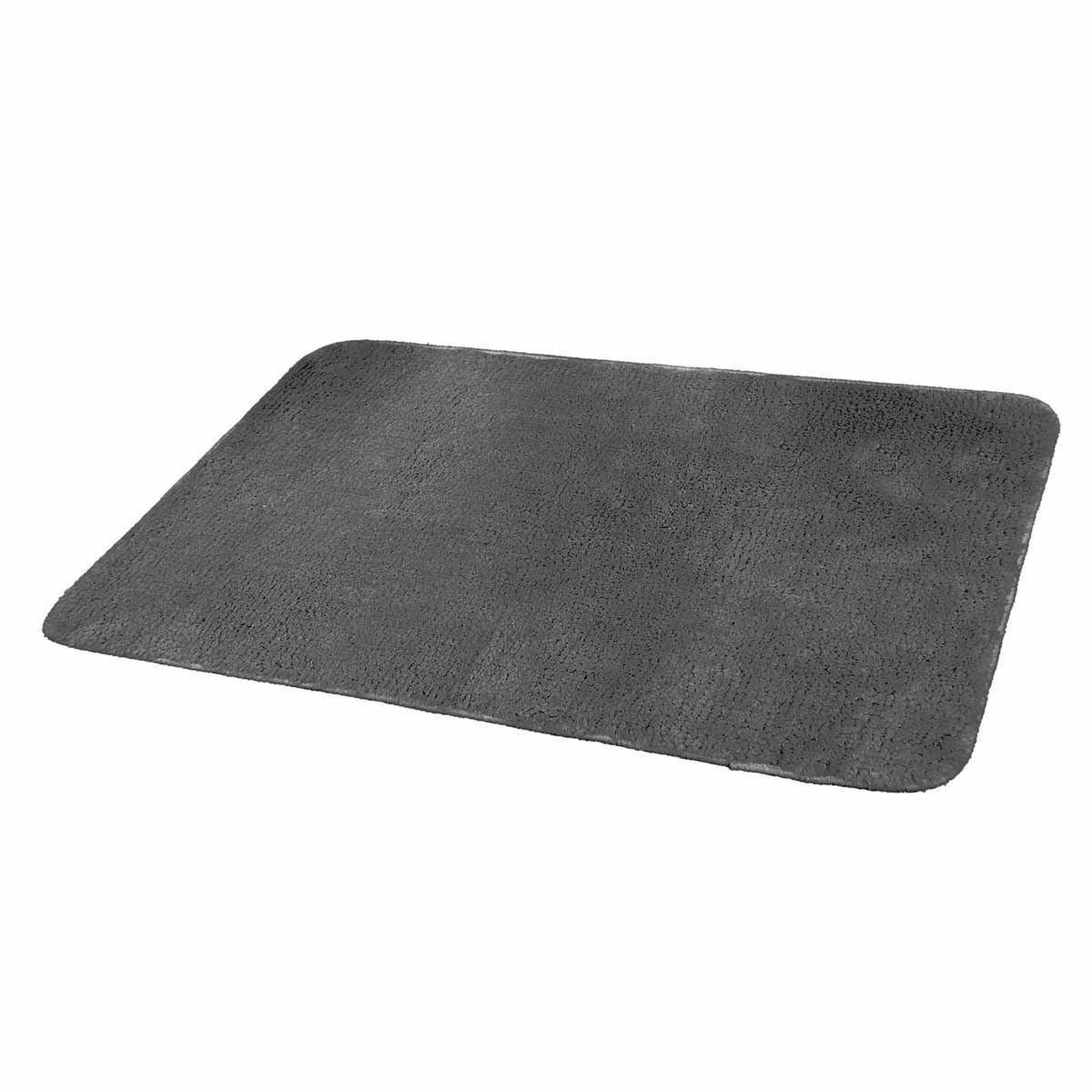 Voir la diapositive 2 : Douceur d'Intérieur Tapis de bain  dolcy  45x75cm anthracite