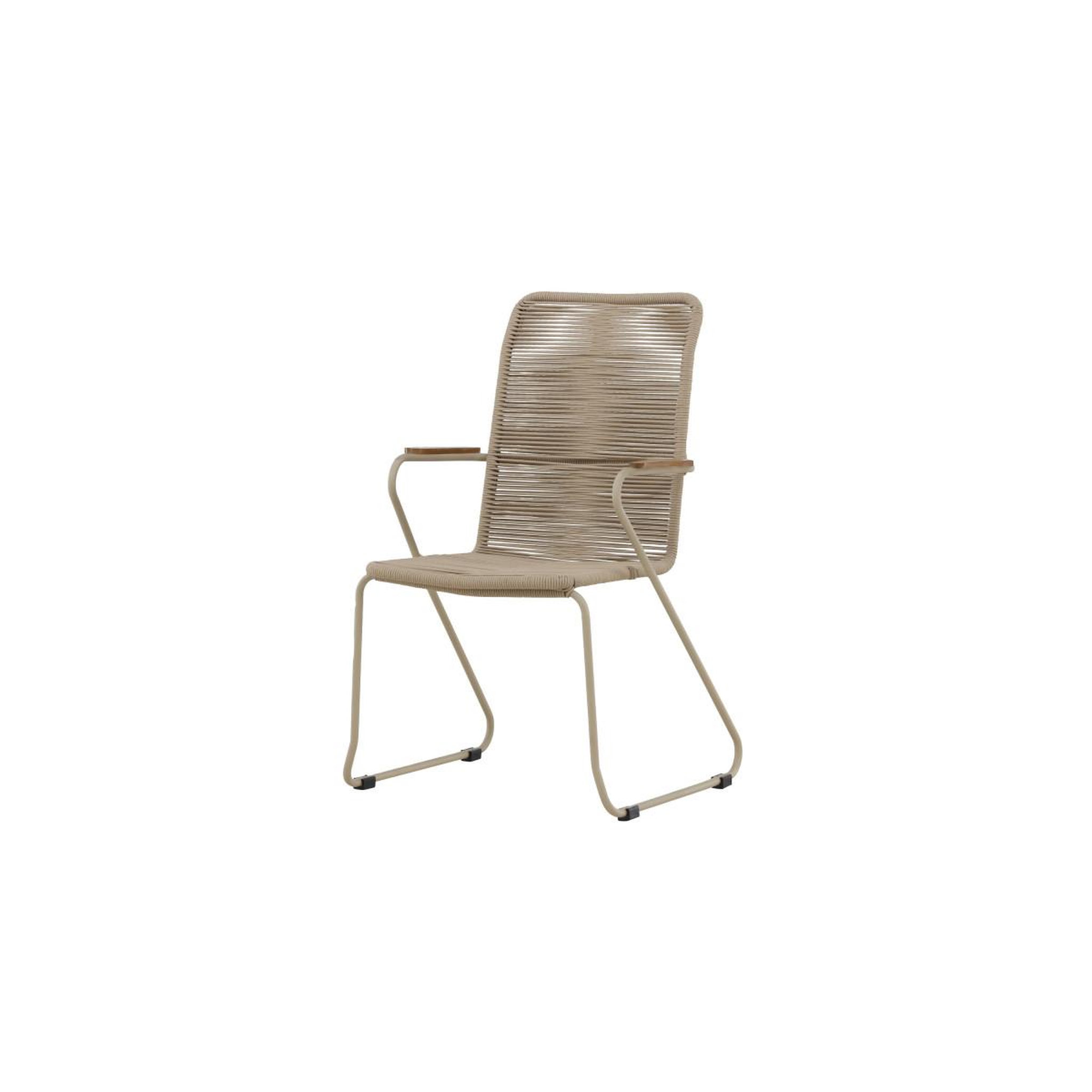 Voir la diapositive 3 : Paris Prix Chaise de jardin empilable  bois  93cm beige