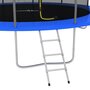 Voir la diapositive 5 : VIDAXL Ensemble de trampoline rond 488x90 cm 150 kg