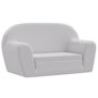 Voir la diapositive 1 : VIDAXL Chaise longue pliable pour enfants gris clair