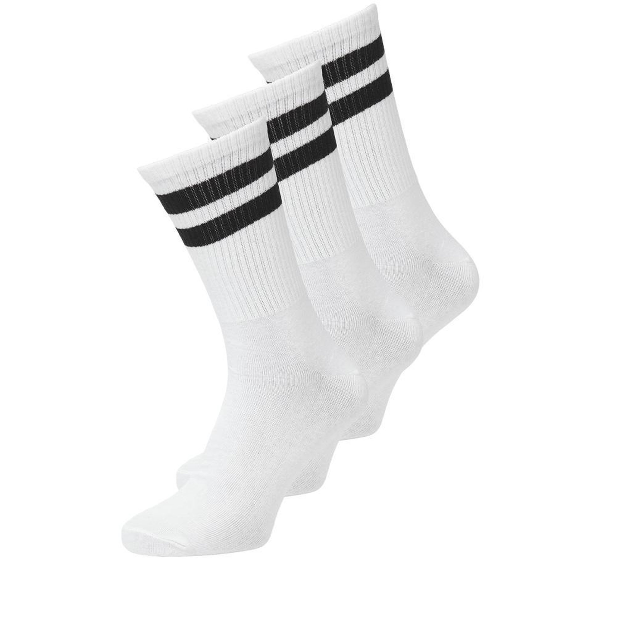 Voir la diapositive 1 : Jack & Jones X3 Paires de Chaussettes /Noir Jack & Jones Tennis Socks 3