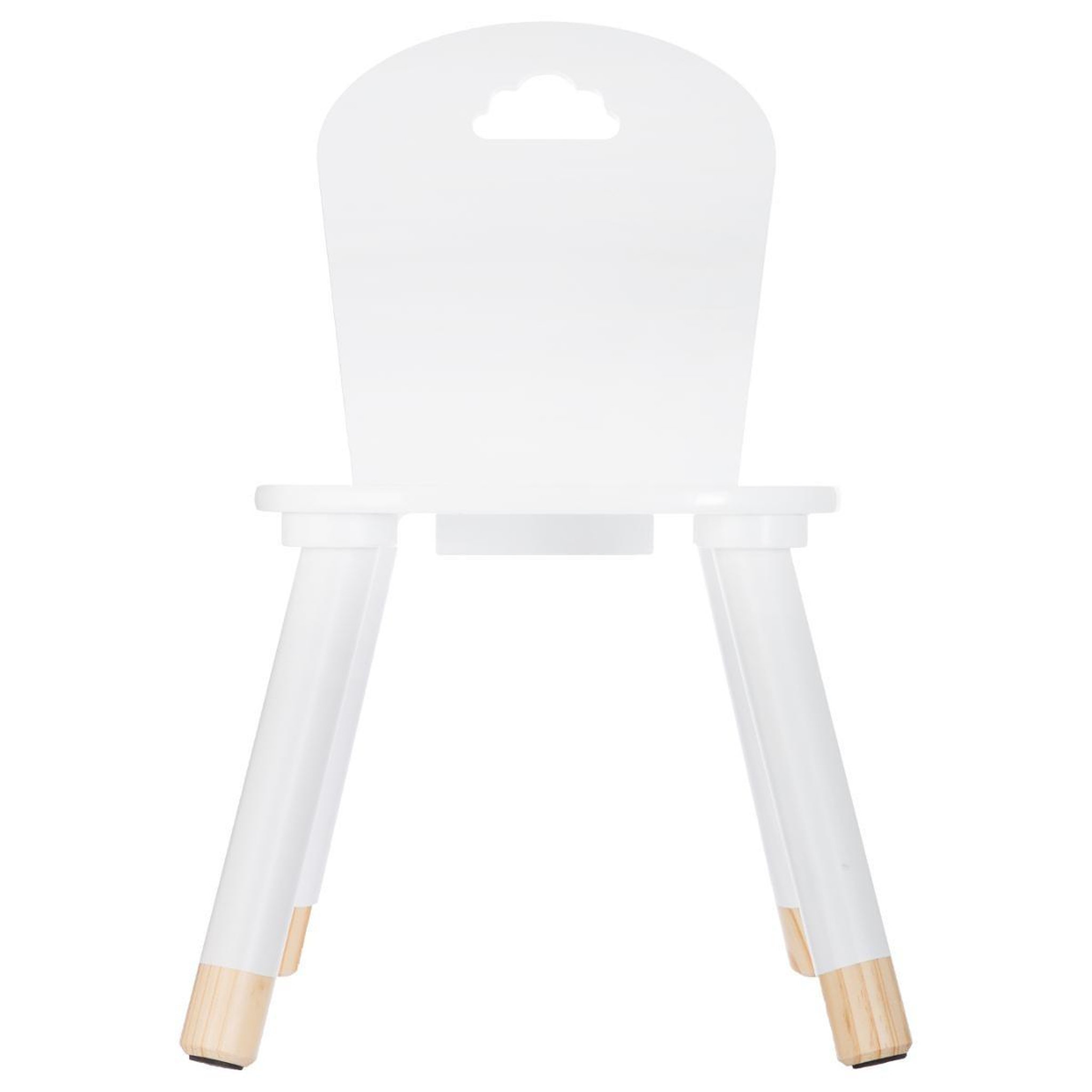 Voir la diapositive 2 : Atmosphera Kids Chaise enfant  douceur' 50cm blanc