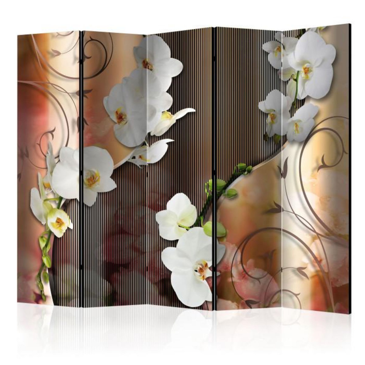 Paris Prix Paravent 5 Volets  Orchid  172x225cm