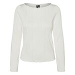 Vero Moda T Shirt Manches  ongues  Femme Vero Moda Masta. Coloris disponibles : Blanc