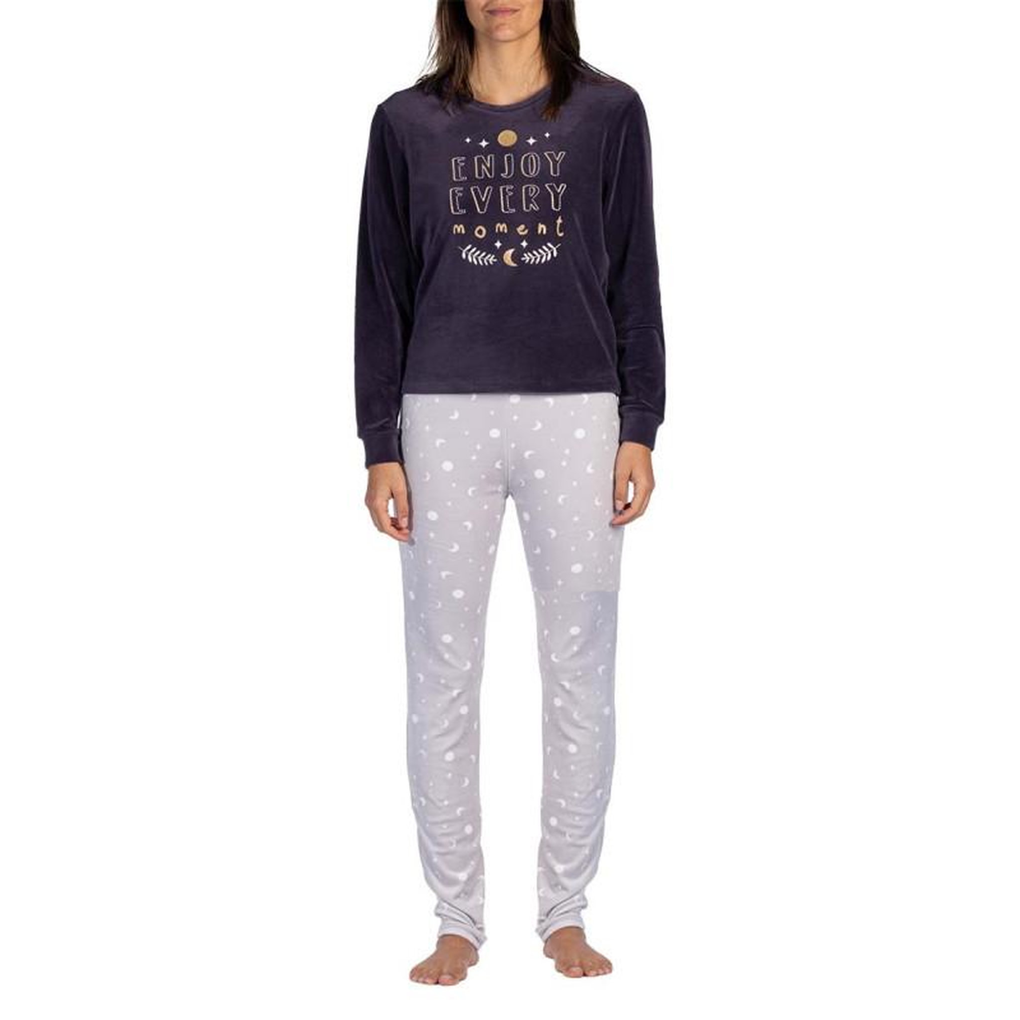 Voir la diapositive 1 : OZABI Pyjama COTON MELISSA BROWN