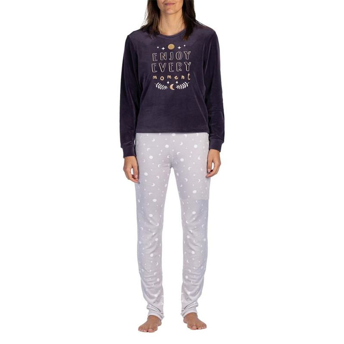 OZABI Pyjama COTON MELISSA BROWN