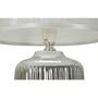 Voir la diapositive 3 : Paris Prix Lampe à Poser en Céramique  Lucina  29cm Argent & Blanc