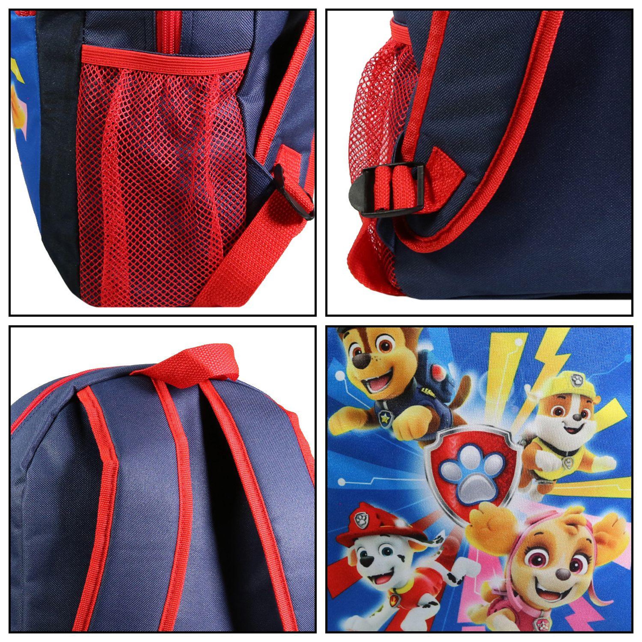 Voir la diapositive 6 : Bagtrotter BAGTROTTER Sac à dos 37 cm avec poche Pat'Patrouille Bleu