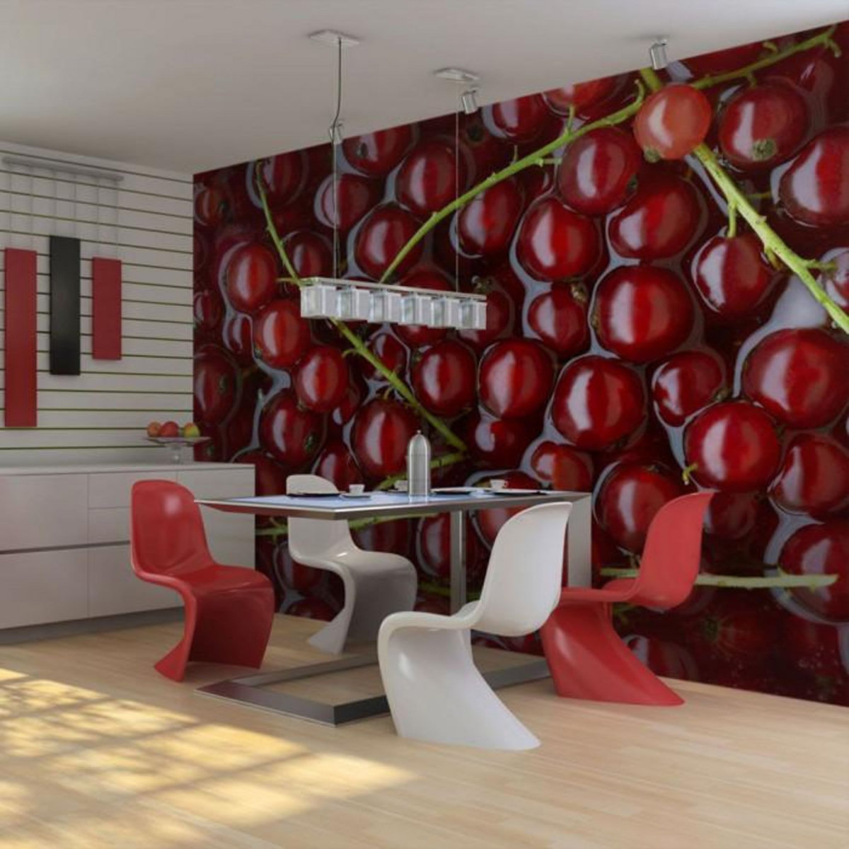 Paris Prix Papier Peint  Groseilles Rouges dans l'Eau