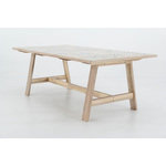 CENTRALE BRICO Table De Repas Soho Heritage Rectangulaire Gris 6 Personnes