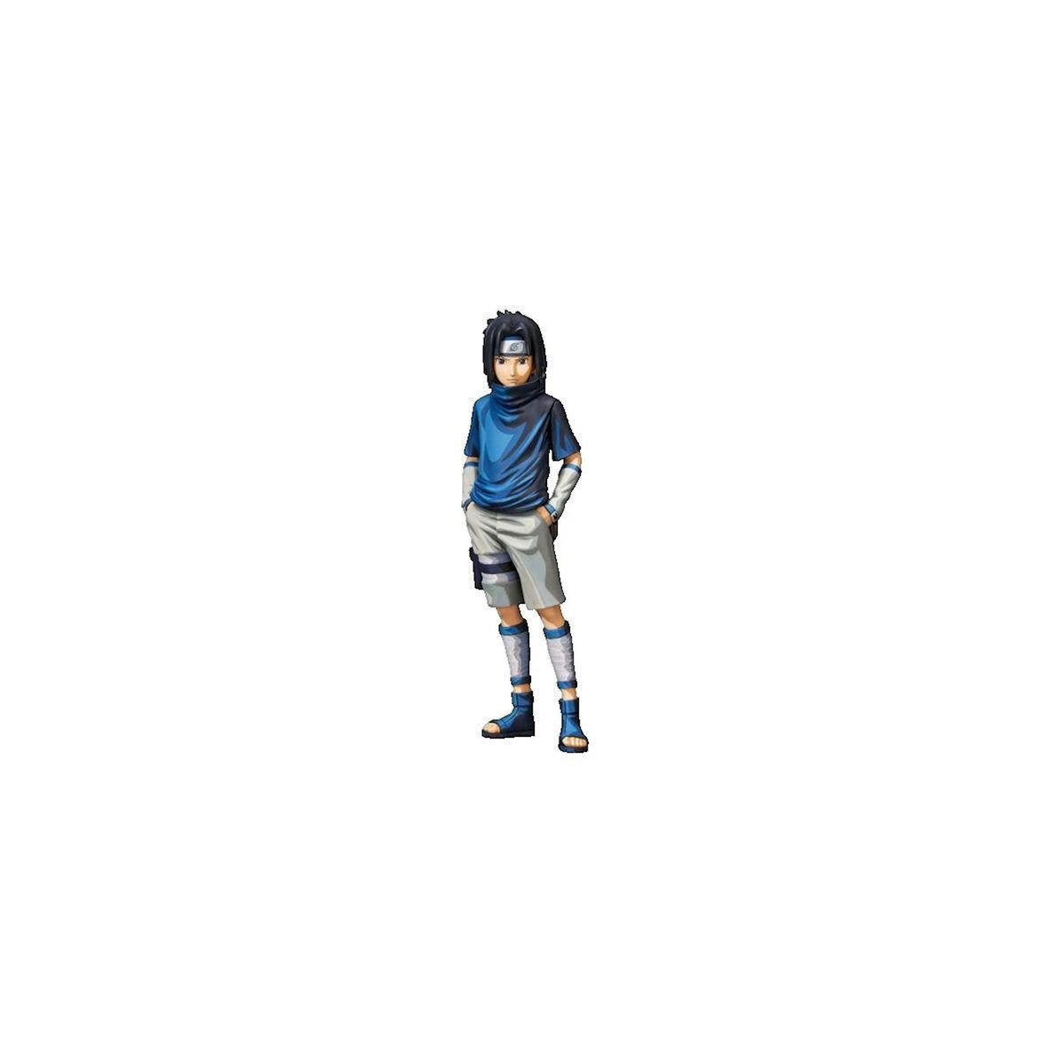 BANPRESTO Figurine Banpresto Naruto Grandista Uchiha Sasuke bleu