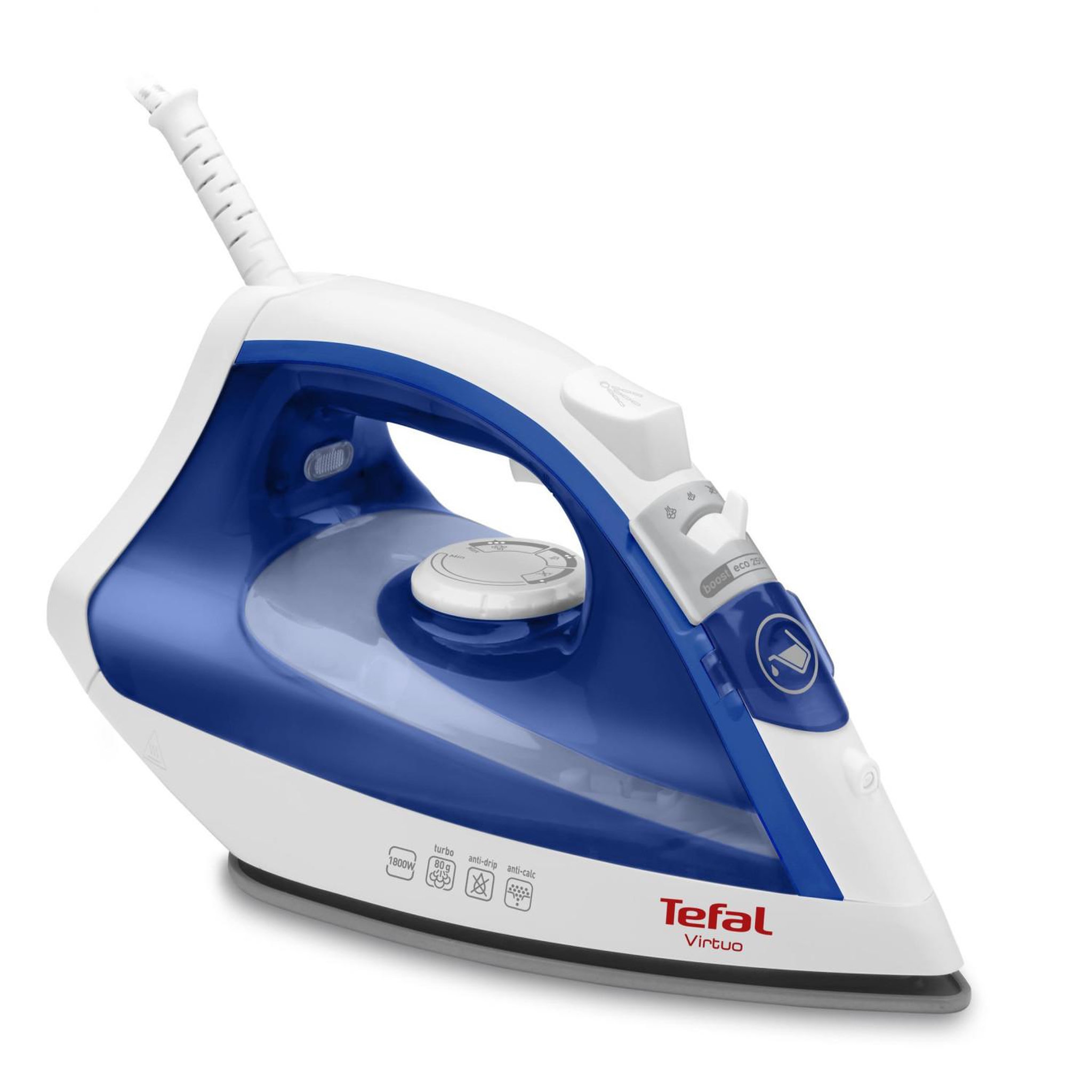 Voir la diapositive 2 : TEFAL Fer à vapeur Tefal Virtuo FV1711