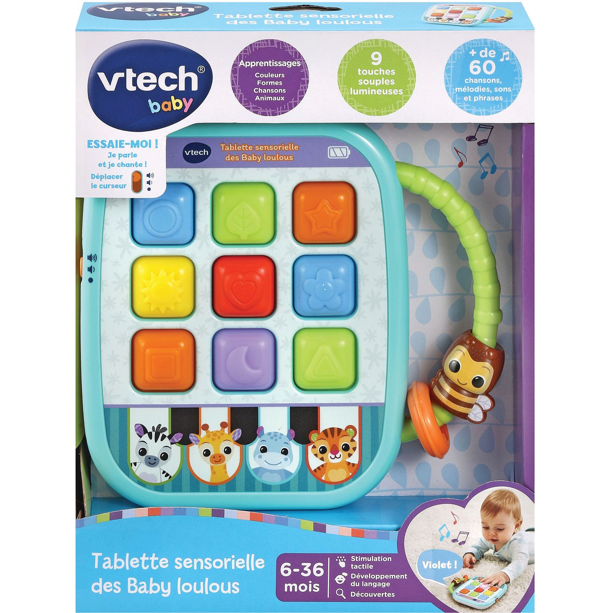 VTECH Tablette sensorielle des baby loulous