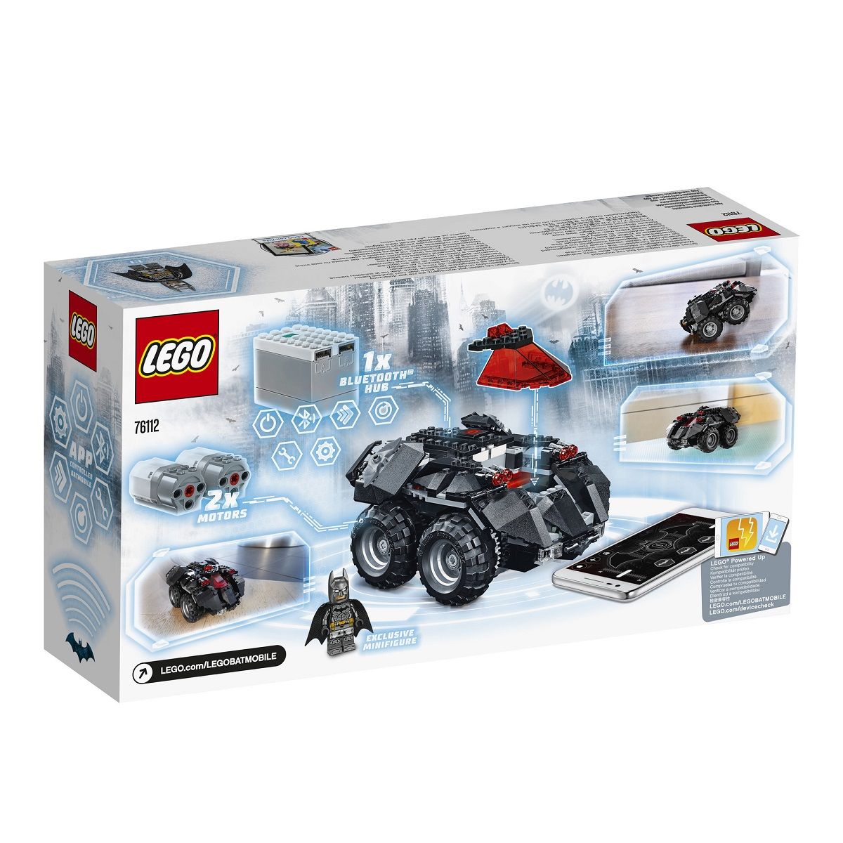 LEGO DC Super Heroes 76112 - La Batmobile télécommandée 