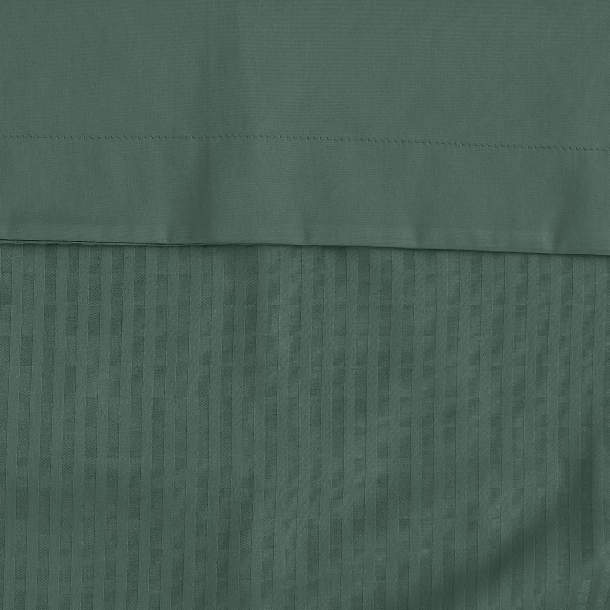 Sensei Maison Housse de couette rayée réversible satin de coton VERSALUXE