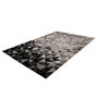 Voir la diapositive 2 : Paris Prix Tapis Tissé à Poils Ras  Naila  Gris & Noir