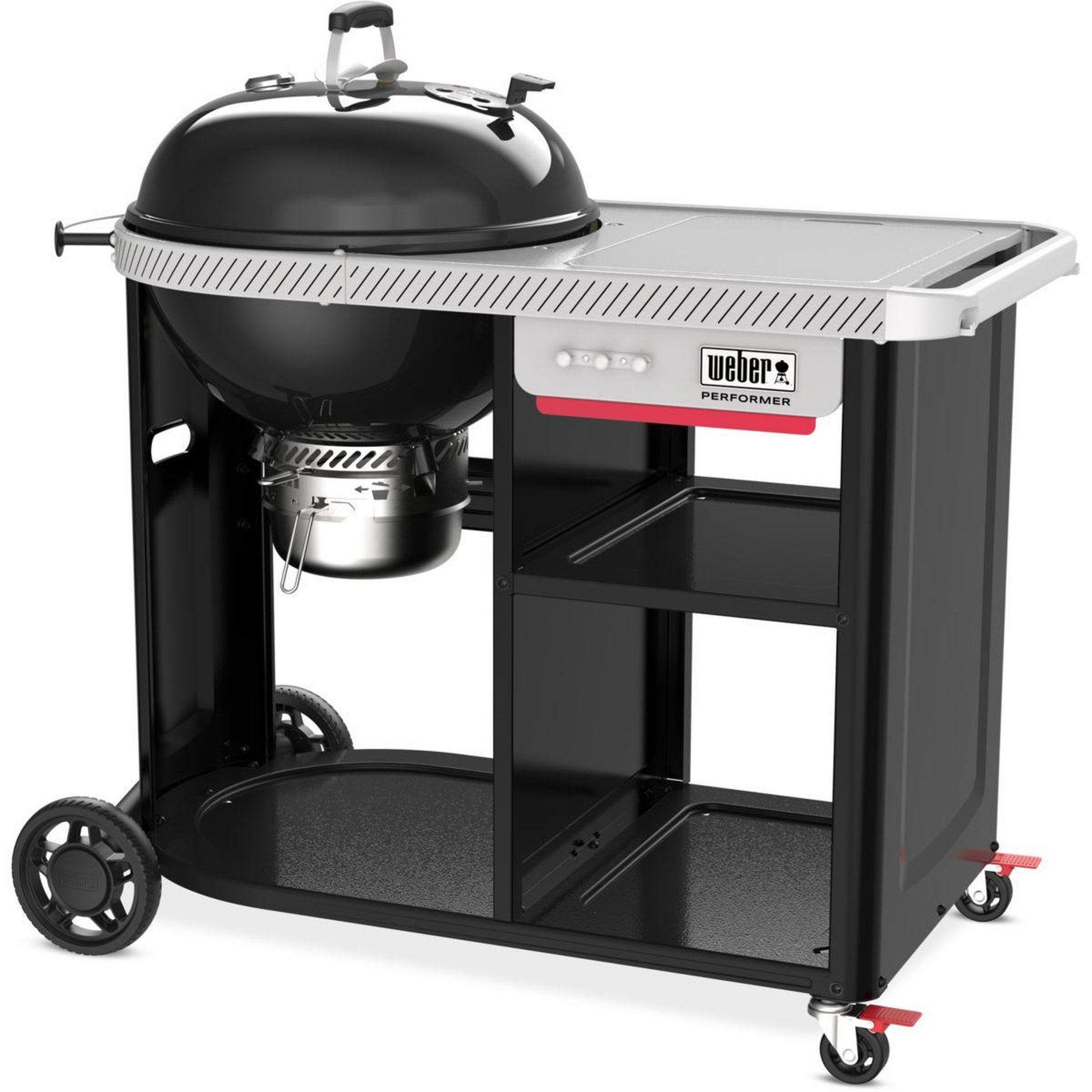 Voir la diapositive 4 : Weber Barbecue charbon charbon performer premium 57 cm