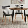 Voir la diapositive 3 : IDIMEX Lot de 4 chaises RAVI de salle à manger design