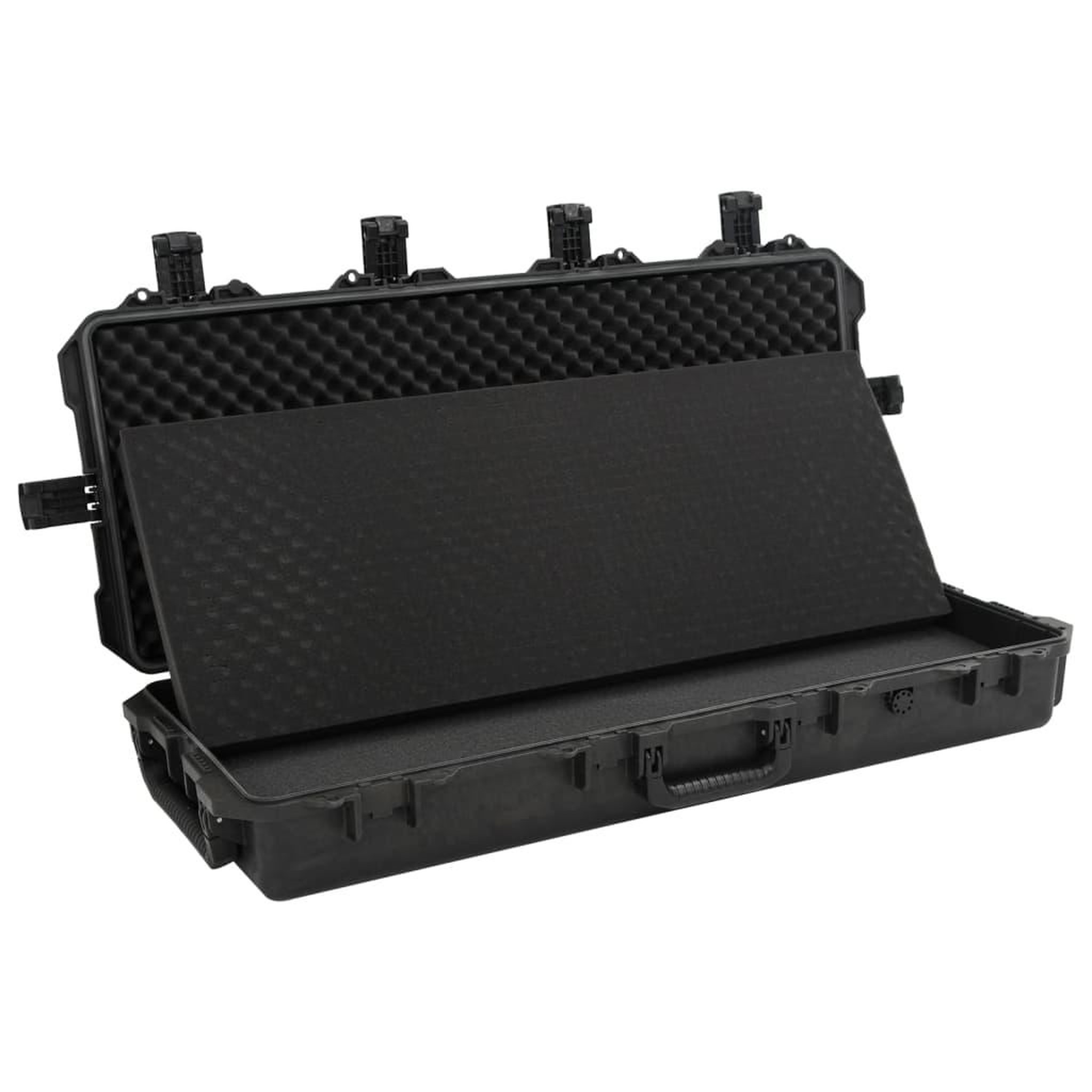 Voir la diapositive 5 : VIDAXL Valise de vol portable Noir 100,5x42x17 cm PP