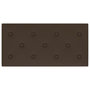 Voir la diapositive 5 : VIDAXL Panneaux muraux 12 pcs Marron 60x30 cm Similicuir 2,16 m^2