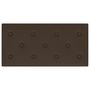 Voir la diapositive 5 : VIDAXL Panneaux muraux 12 pcs Marron 60x30 cm Similicuir 2,16 m^2