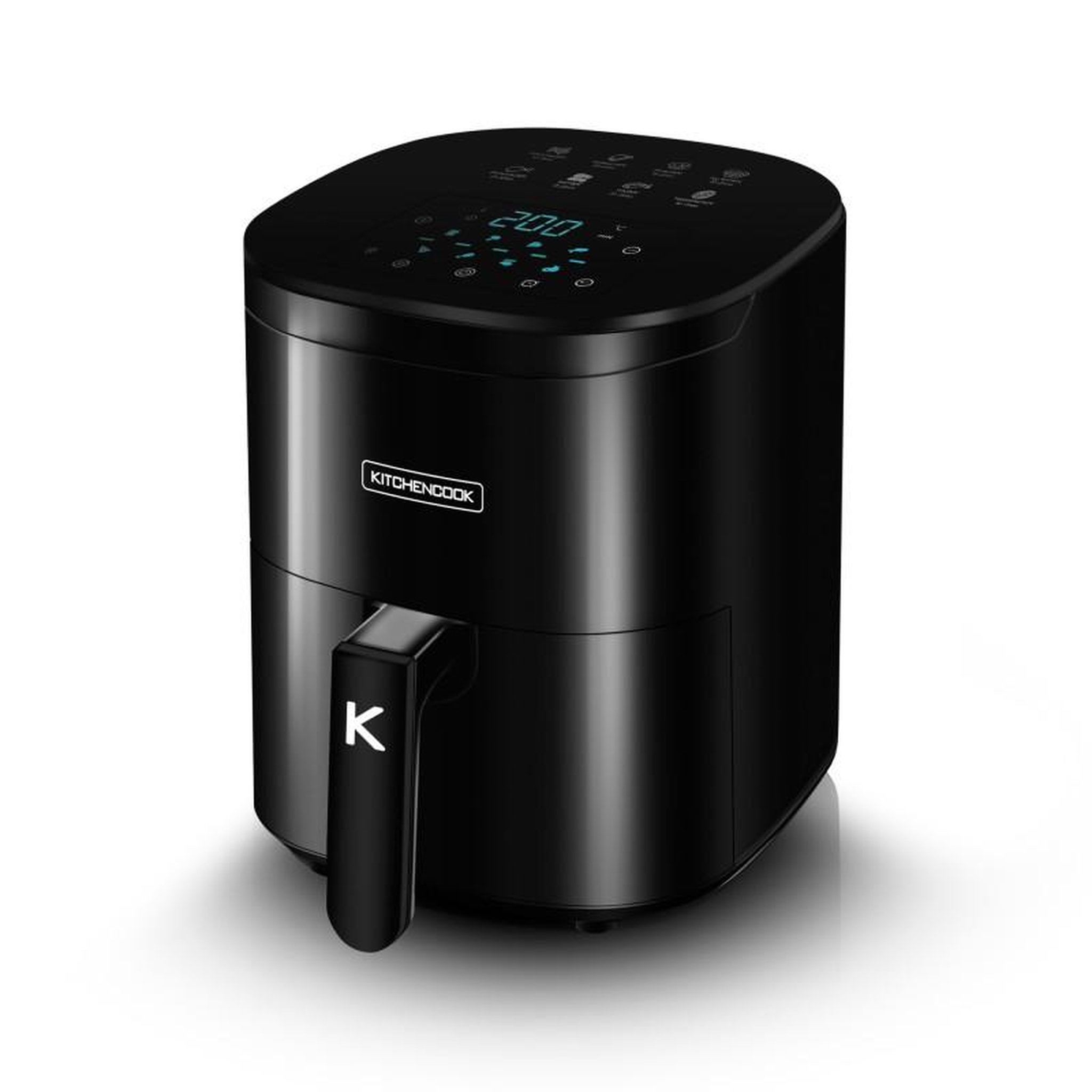 Voir la diapositive 3 : KITCHENCOOK Kitchencook - Airmed6 - Noir - Friteuse Sans Huile - 6,5 L - 1400 W