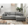 Voir la diapositive 2 : LISA DESIGN Tala - canapé d'angle droit - convertible avec coffre - 4 places - en tissu