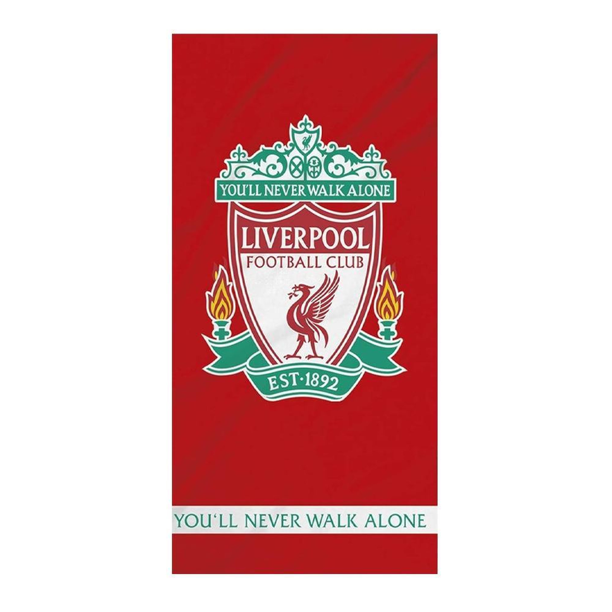 SPORTZONE Serviette Rouge Mixte Sport Zone Liverpool. Coloris disponibles : Rouge