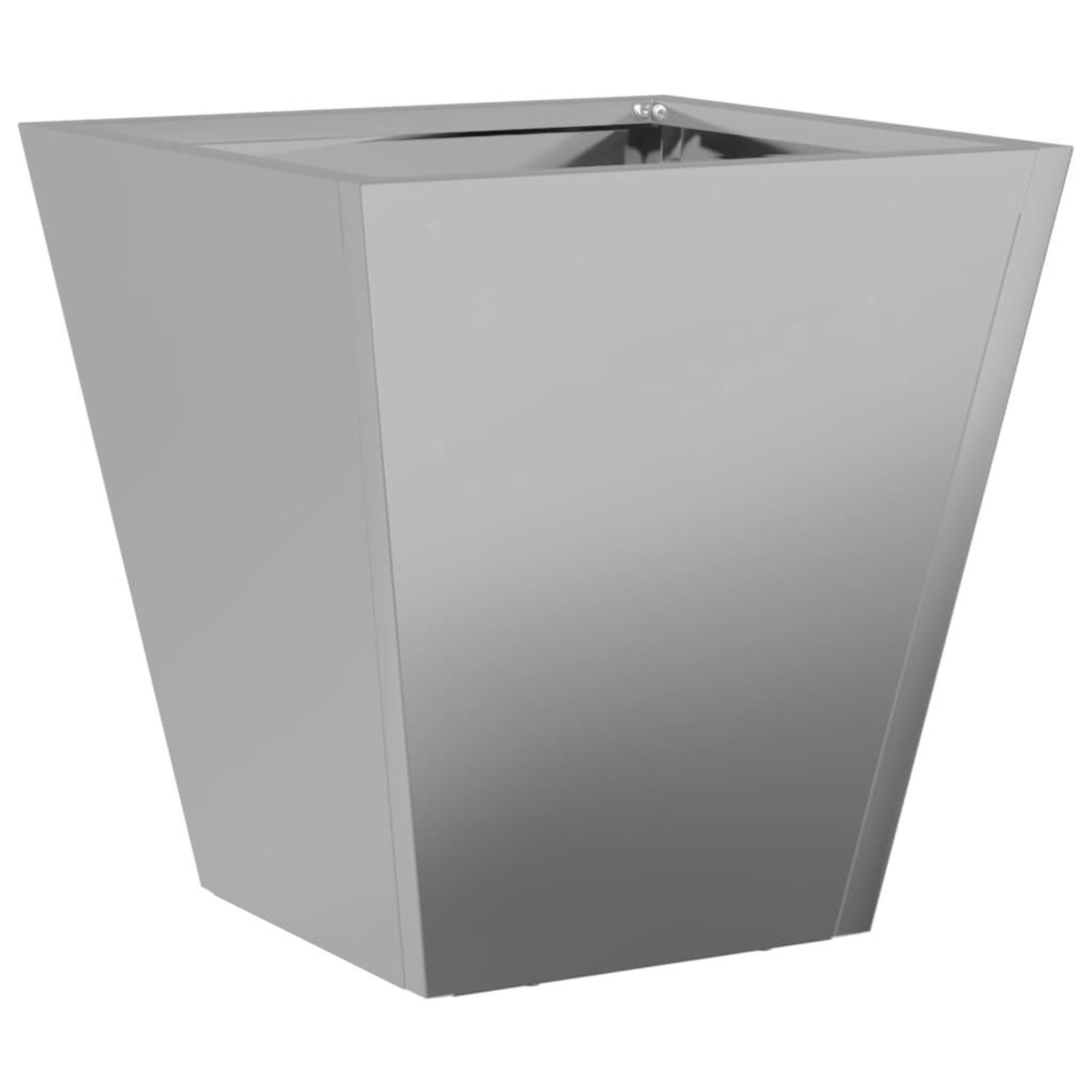 Voir la diapositive 5 : VIDAXL Jardinieres 2 pcs 30x30x30 cm acier galvanise