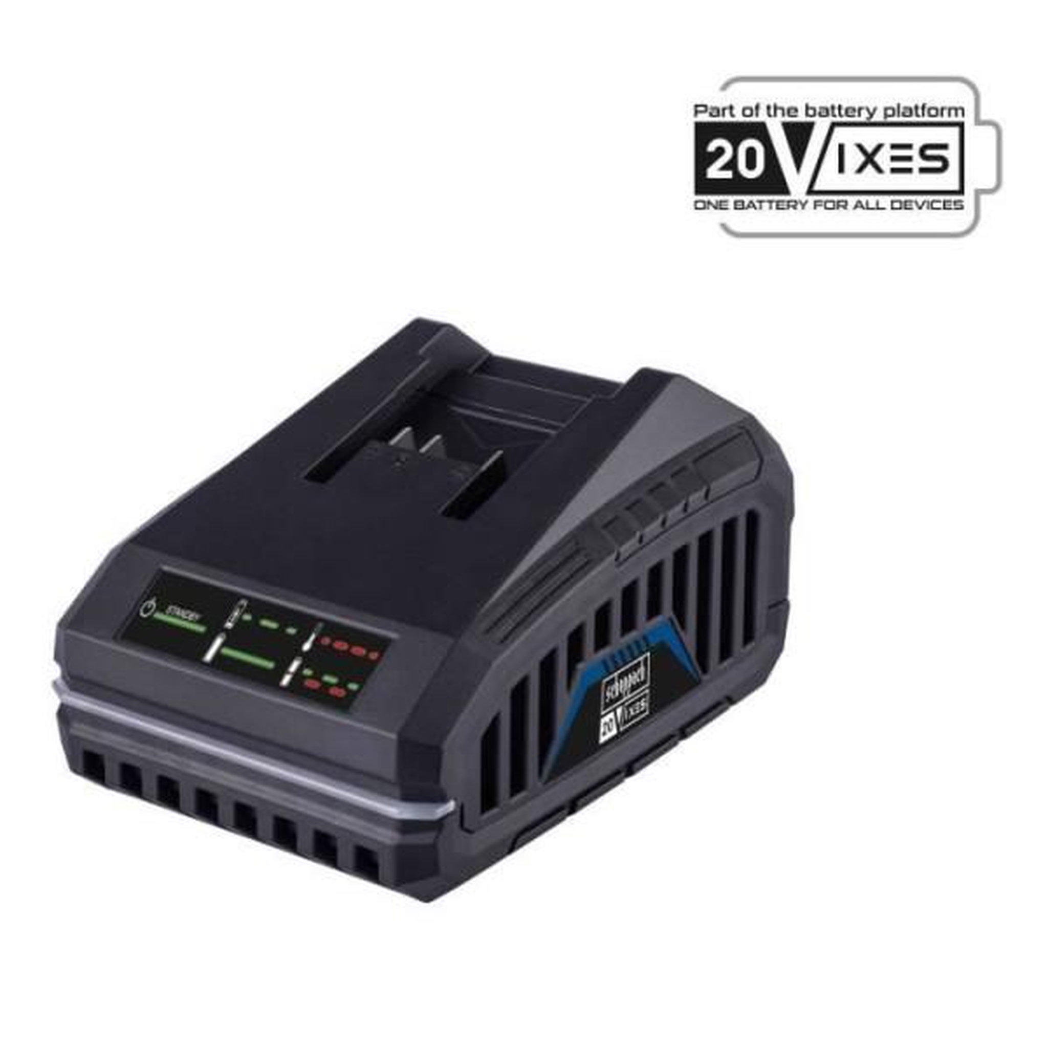 SCHEPPACH Chargeur 4.5a 20v - batterie universelle pour la gamme scheppach 20v ixes