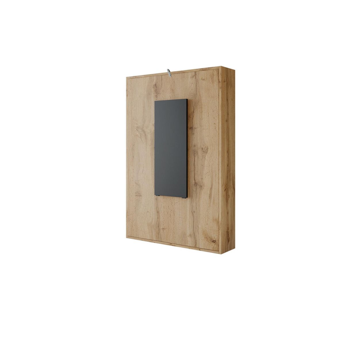 BEST MOBILIER Mondrian - table murale rabattable avec rangements - 4 personnes