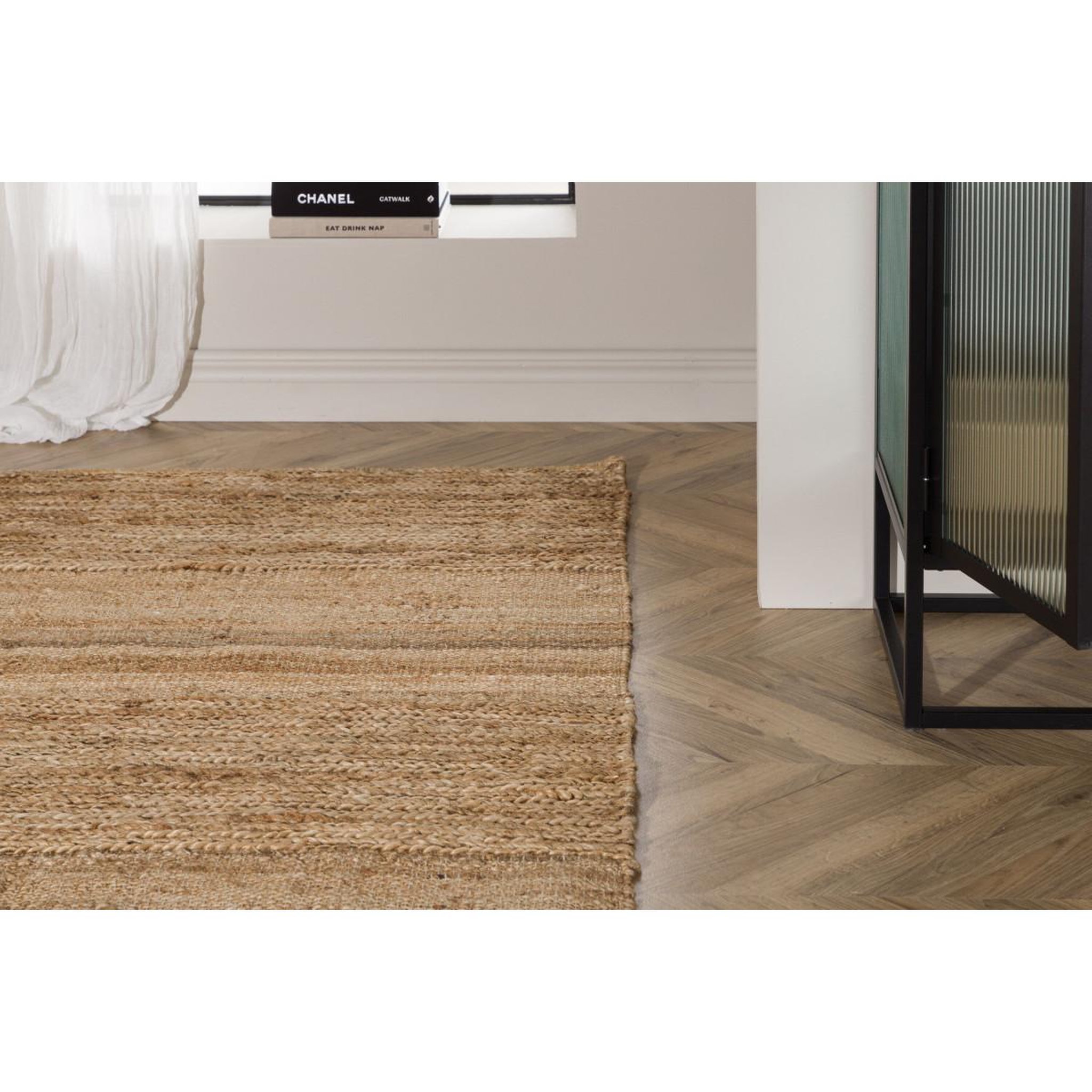 Voir la diapositive 3 : Paris Prix Tapis Déco en Jute  Hannes  202x300cm Naturel