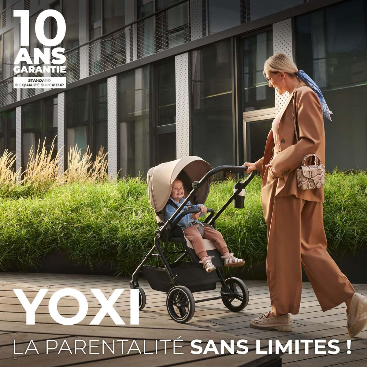 KINDERKRAFT Poussette avec nacelle et accessoires YOXI