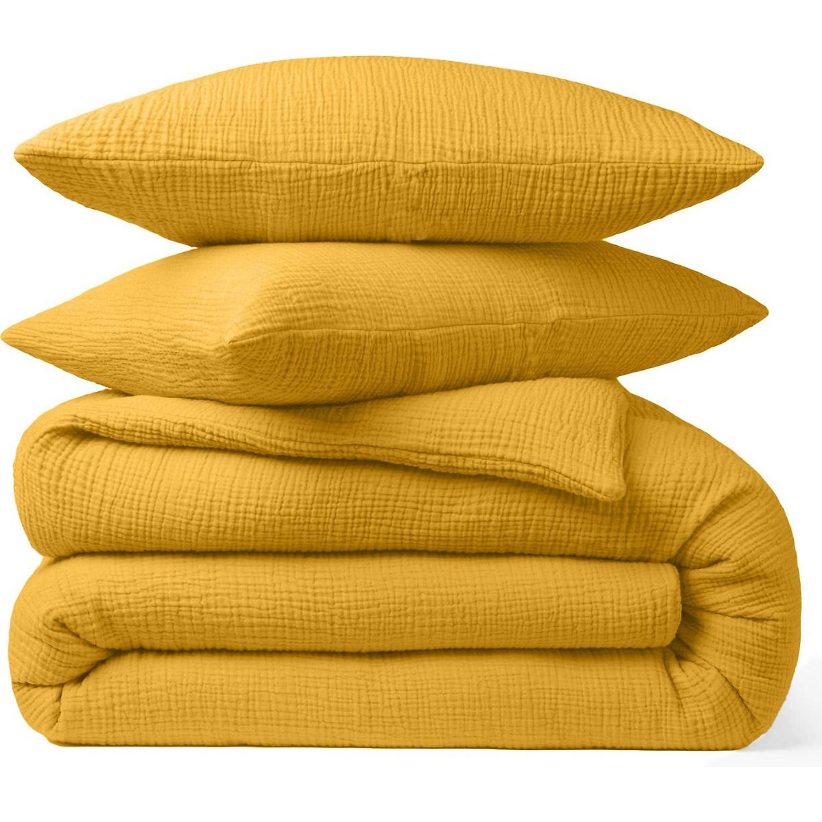 BATON ROUGE Taie d'oreiller 100% gaze de coton