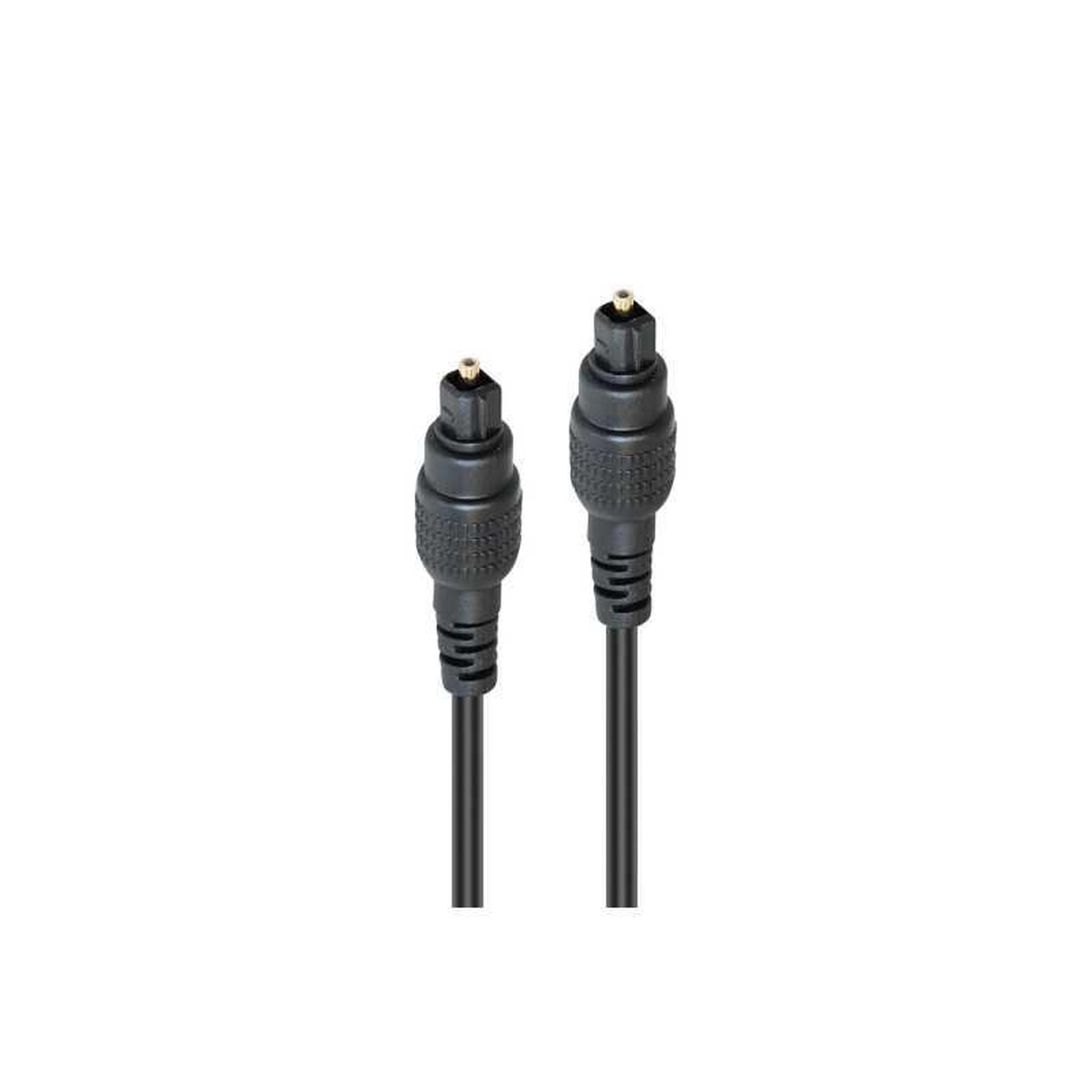 Câble audio optique Toslink 1,5 m noir avec 2 connecteurs