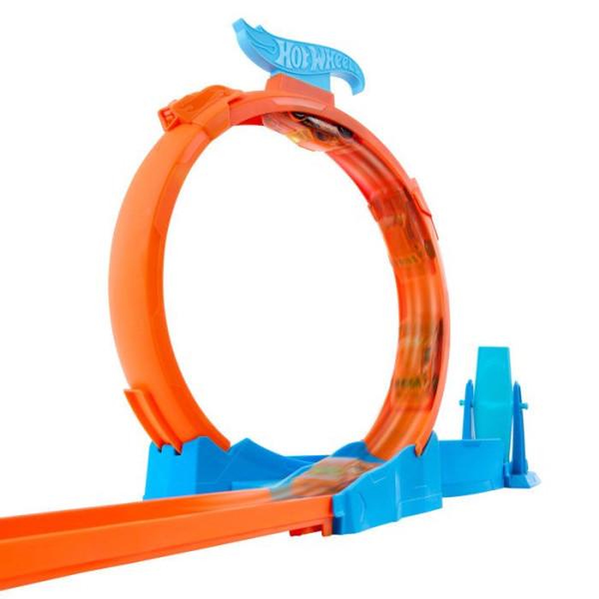Voir la diapositive 5 : Hot Wheels Circuit Hot Wheels Track Creator Triple Loop Frenzy