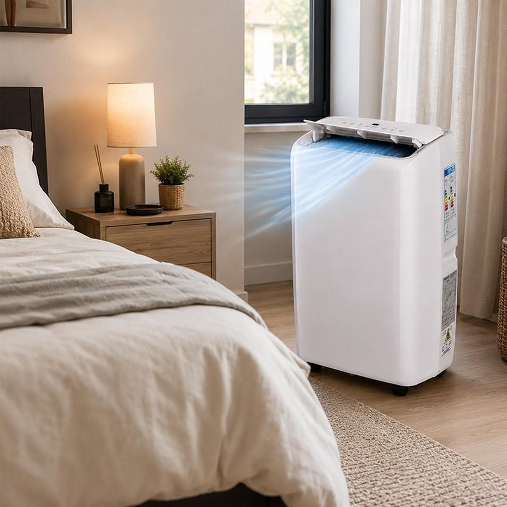 Voir la diapositive 6 : Climatiseur Mobile 12000 Btu Avec Déshumidification