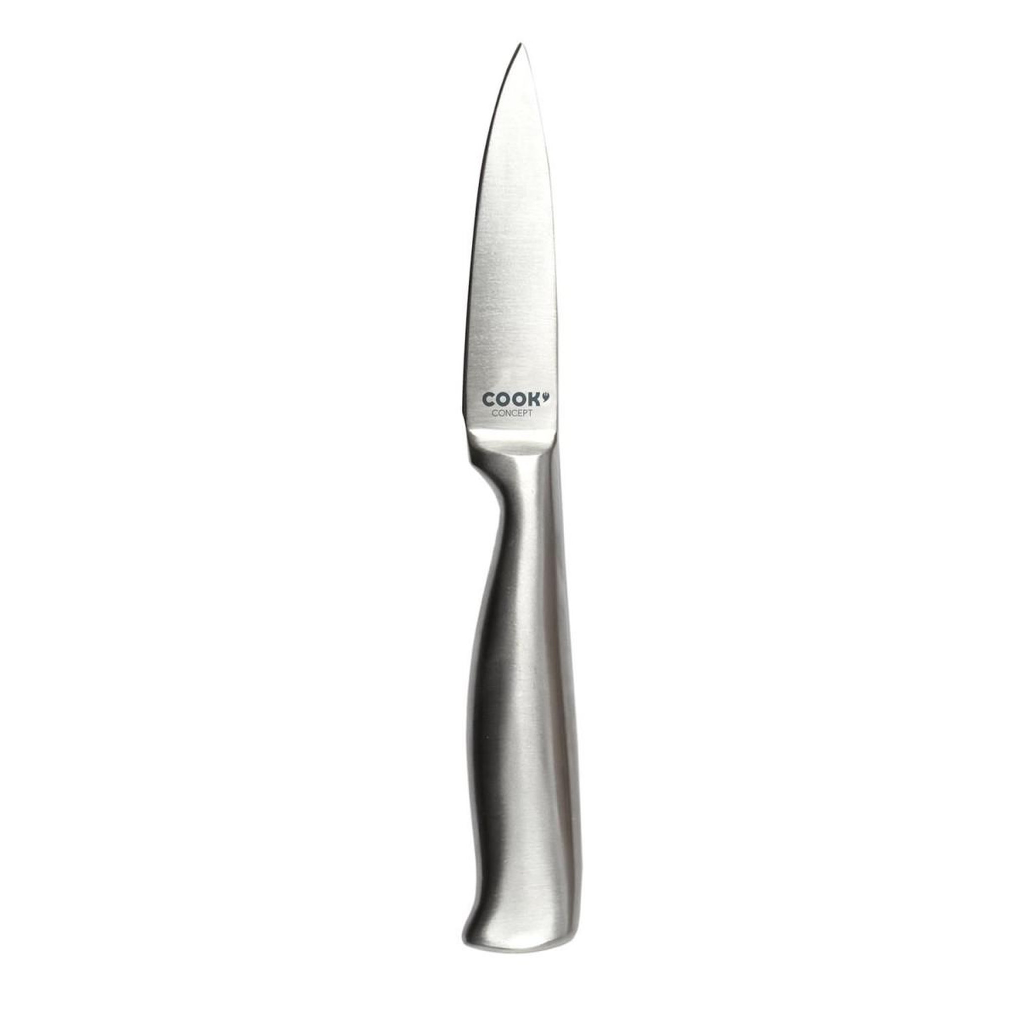 COOK CONCEPT Couteau Office en Acier  Inox  20cm Argent